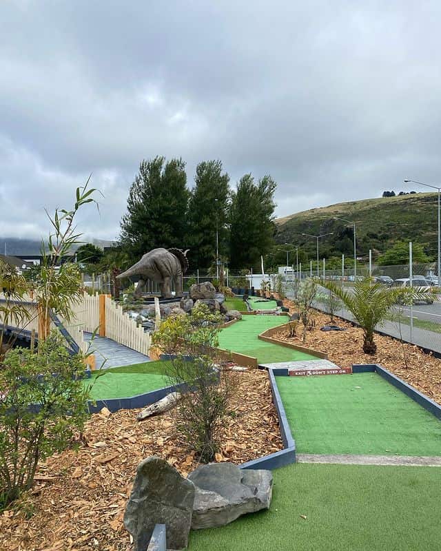 Dino Themed Mini Golf Jurassic Adventure